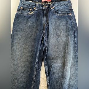 Levi's 569 Men’s Y2K loose straight leg blue jeans size W32 X L27
